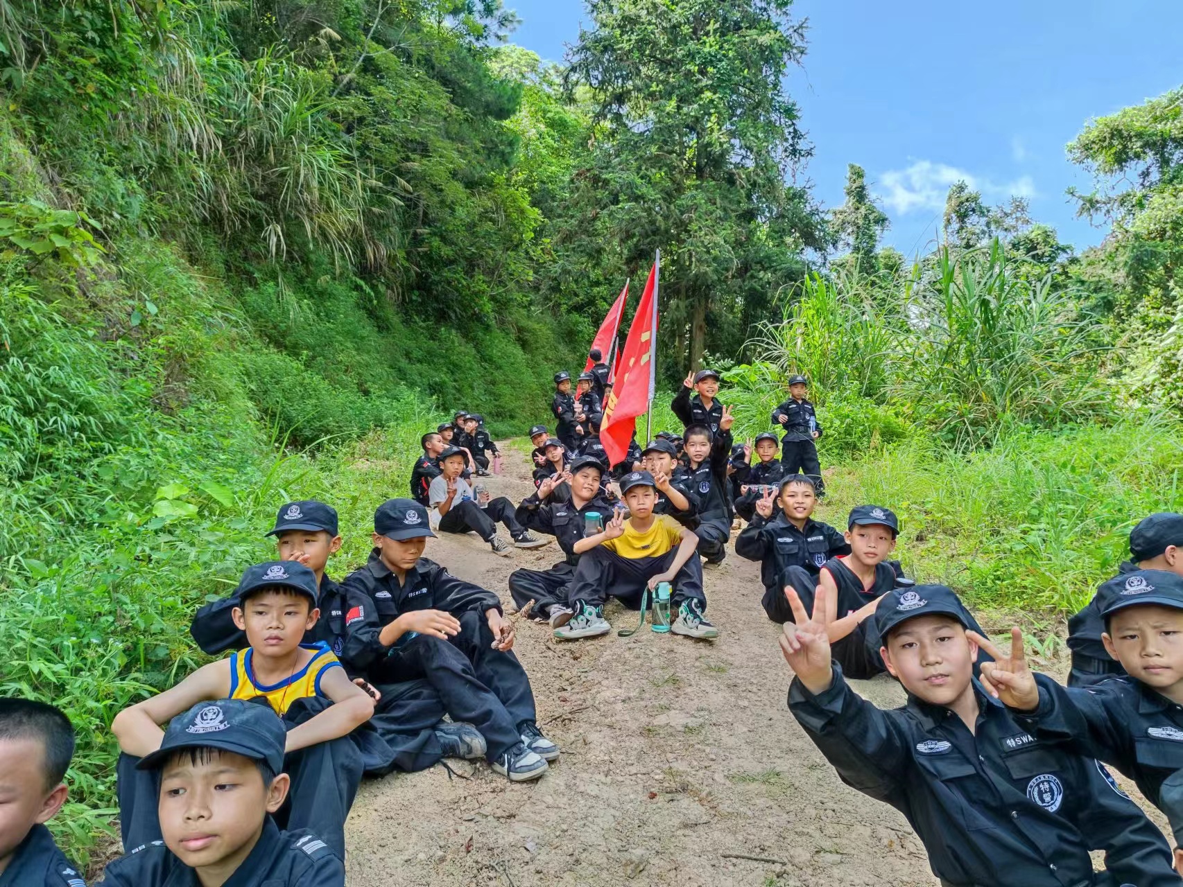 休息一瞬